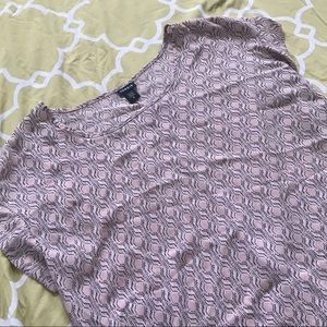 Torrid Pink Split Back Top